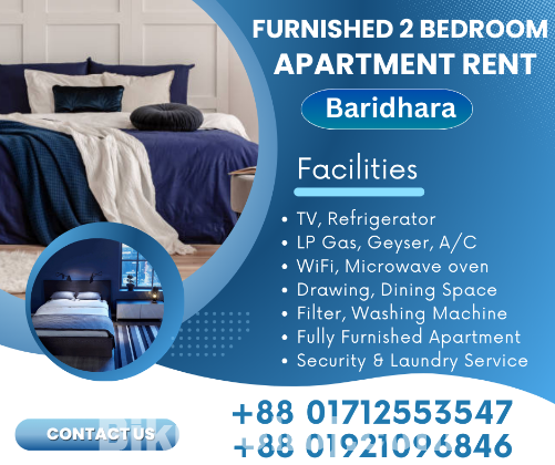 Two Bedroom Studio Apartment Rent Baridhara